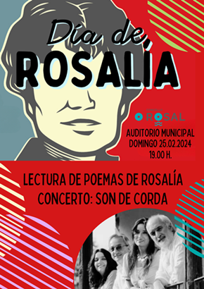 Muìsica e poesiìa para conmemorar o Diìa de Rosaliìa no Rosal 1